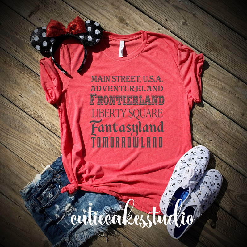 Disney shirt - Disney Vacation shirt - Tomorrowland - Fantasyland - Fronteirland -Mainstreet USA - Liberty square - Adventureland shirt - 3.jpg
