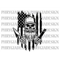 us skull mason svg , mason svg , skeleton mason svg , construction svg , contractor svg , home builders svg , mason dad