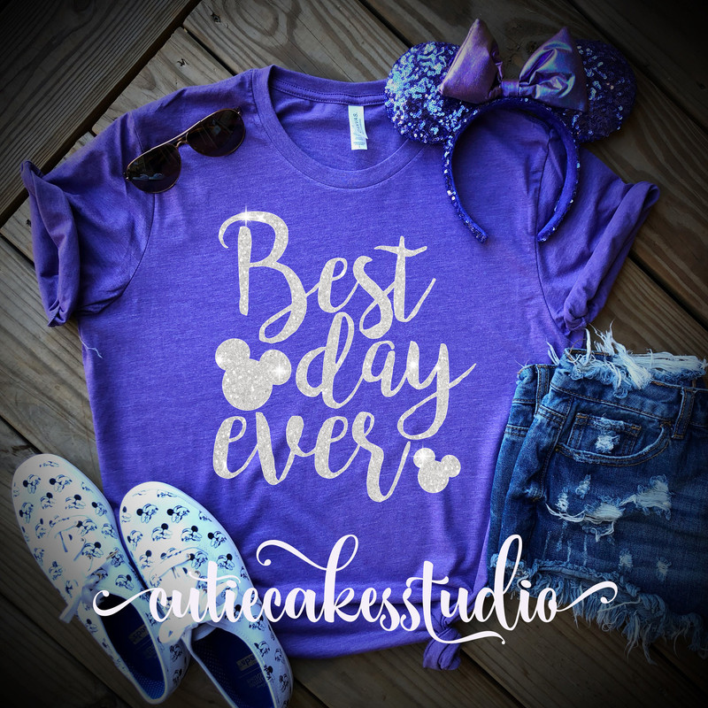 disney shirt best day ever purple potion disney shirt Racerback Tank top Disney Girl Ladies disney shirts for women purple potion ears - 2.jpg