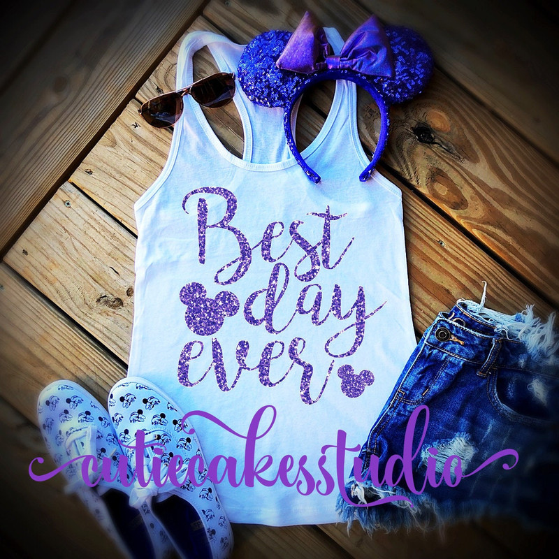 disney shirt best day ever purple potion disney shirt Racerback Tank top Disney Girl Ladies disney shirts for women purple potion ears - 4.jpg