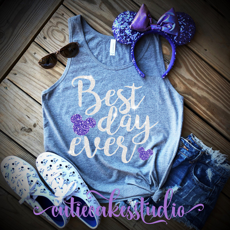 disney shirt best day ever purple potion disney shirt Racerback Tank top Disney Girl Ladies disney shirts for women purple potion ears - 5.jpg