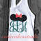 Disney shirt mickey minnie mouse Tank top Disney Ladies disney world personalized monogram you pick the colors disney vacation shirt - 1.jpg