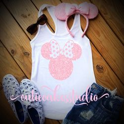 disney shirt millennial pink disney shirt mickey tank top disney girl ladies disney shirts for women purple potion ears
