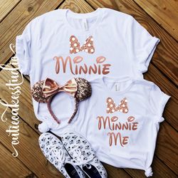 disney shirt minnie me rose gold disney shirt racerback tank top disney girl ladies disney shirts for women purple potio