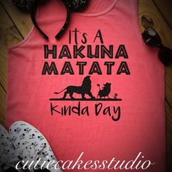 disney shirt tank mickey tank top tshirt disney world vacation shirt animal kingdom shirt comfort colors hakuna matata l