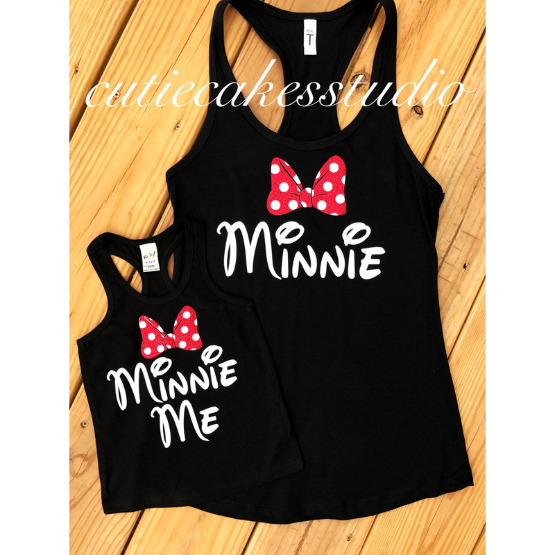Disney shirt tank minnie me minnie mouse Tank top Disney Girl Baby Toddler Ladies disney world monogram disney vacation shirt Minnie Mouse - 1.jpg