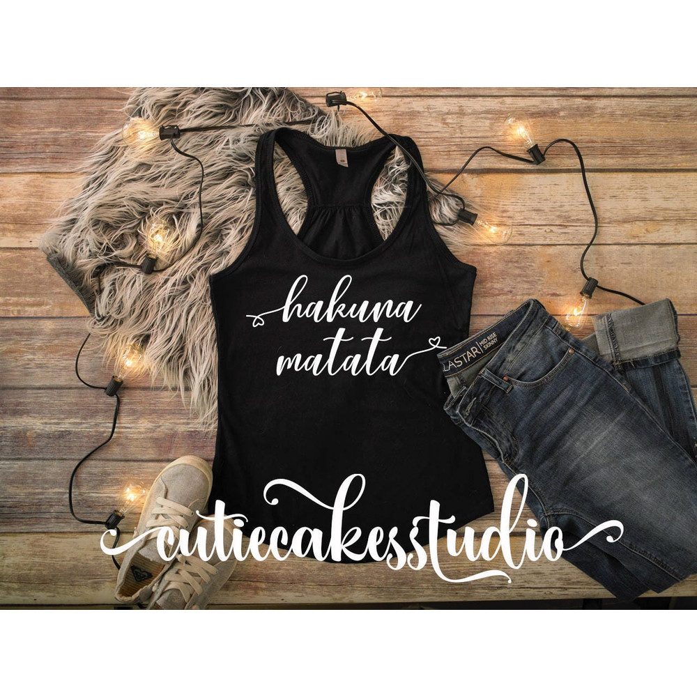 disney shirts for women hakuna matata disney shirt mickey lion king Racerback Tank top Disney Girl Ladies disney shirts women animal kingdom - 1.jpg