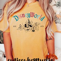 disney vintage comfort colors shirt - disney world shirt - disney epcot shirt - retro 1980 1990 disney world shirt - dis