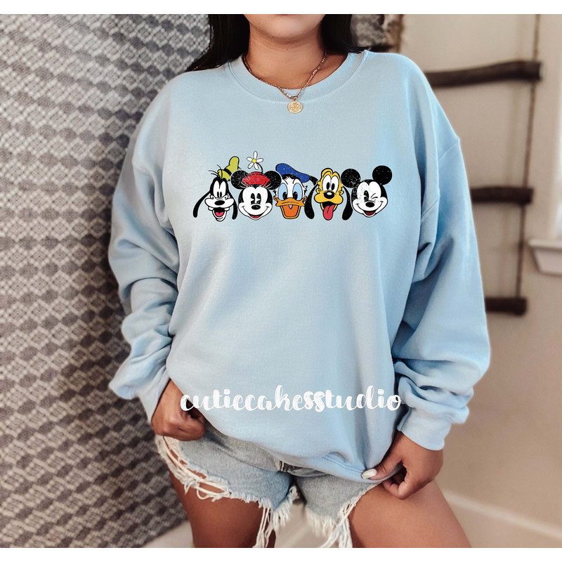 Disney vintage sweatshirt - Disney mickey shirt - Disney magic shirt - vintage disney 1980 style shirt - fab 5 shirt - Mickey sweatshirt - 3.jpg
