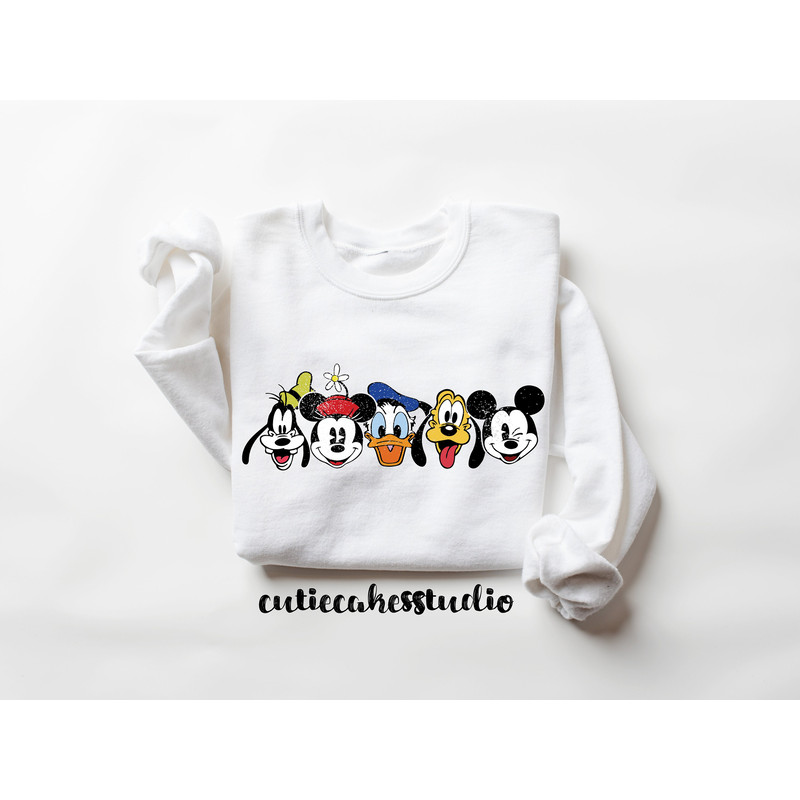 Disney vintage sweatshirt - Disney mickey shirt - Disney magic shirt - vintage disney 1980 style shirt - fab 5 shirt - Mickey sweatshirt - 4.jpg