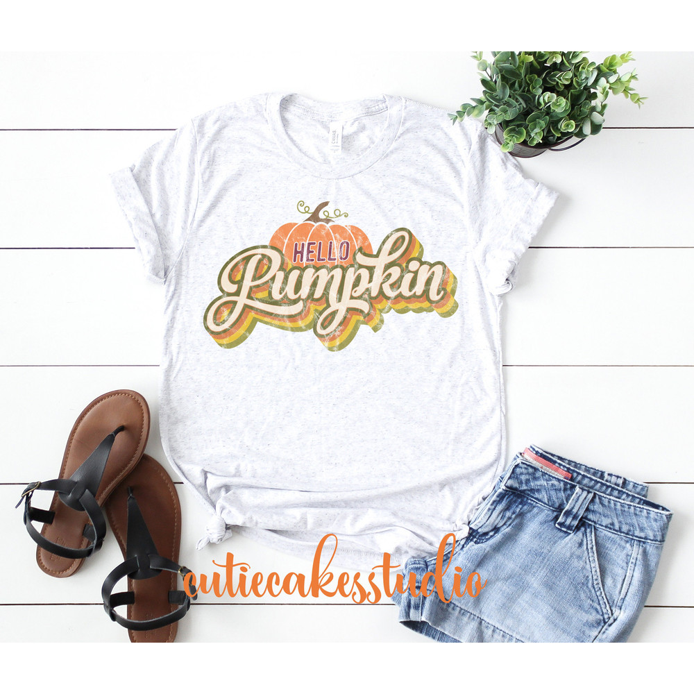 fall shirt - pumpkin shirt - fall pumpkin shirt -  hello pumpkin shirt - sublimation shirt - 3.jpg