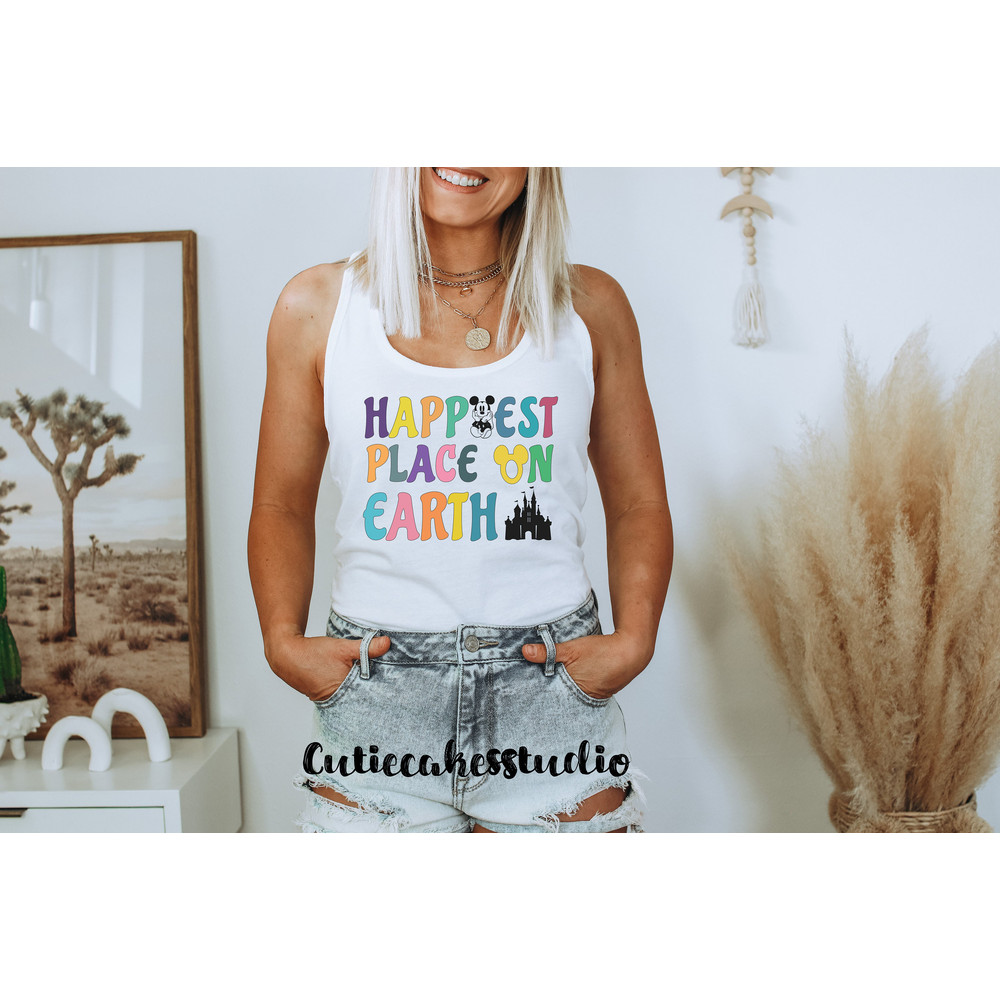 Happiest Place on Earth - Disney shirt - Disney Vacation shirt - Disney castle shirt - disney trendy shirt - disney magical shirt - 2.jpg