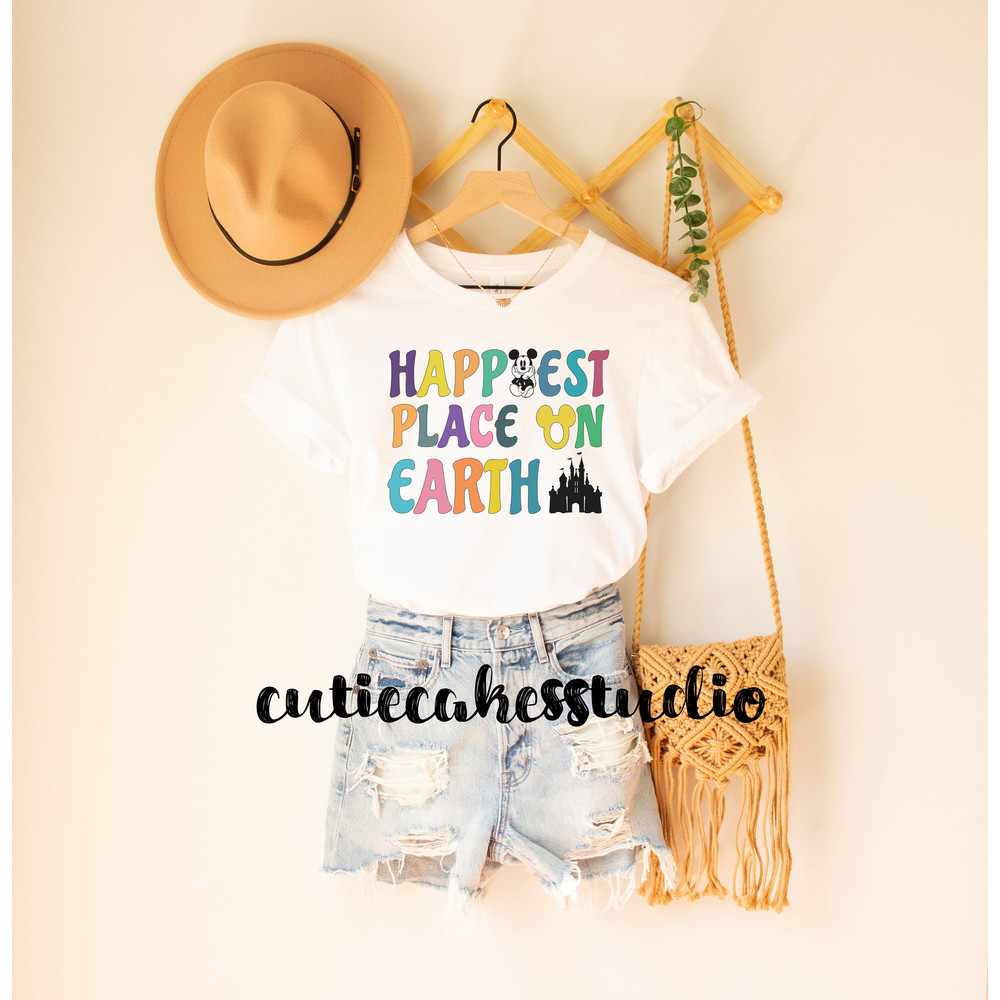 Happiest Place on Earth - Disney shirt - Disney Vacation shirt - Disney castle shirt - disney trendy shirt - disney magical shirt - 3.jpg