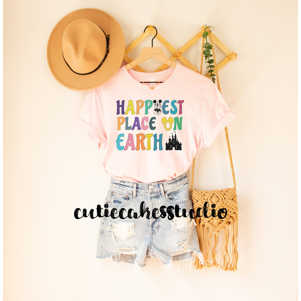 Happiest Place on Earth - Disney shirt - Disney Vacation shirt - Disney castle shirt - disney trendy shirt - disney magical shirt - 6.jpg