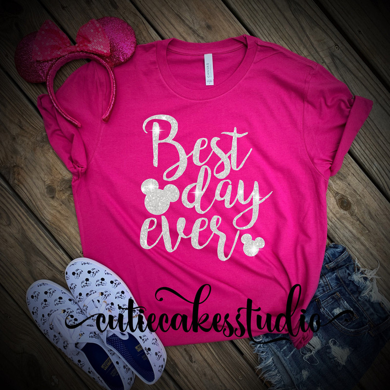 imagination pink disney shirt rose gold disney shirt Disney Girl Ladies disney shirts for women purple potion disney best day ever shirt - 1.jpg