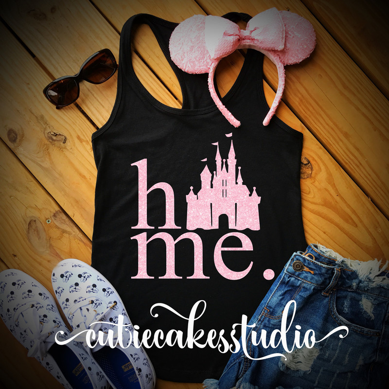 millennial pink disney shirt mickey burnout Racerback Tank top Disney Girl Ladies disney world t-shirt - 2.jpg