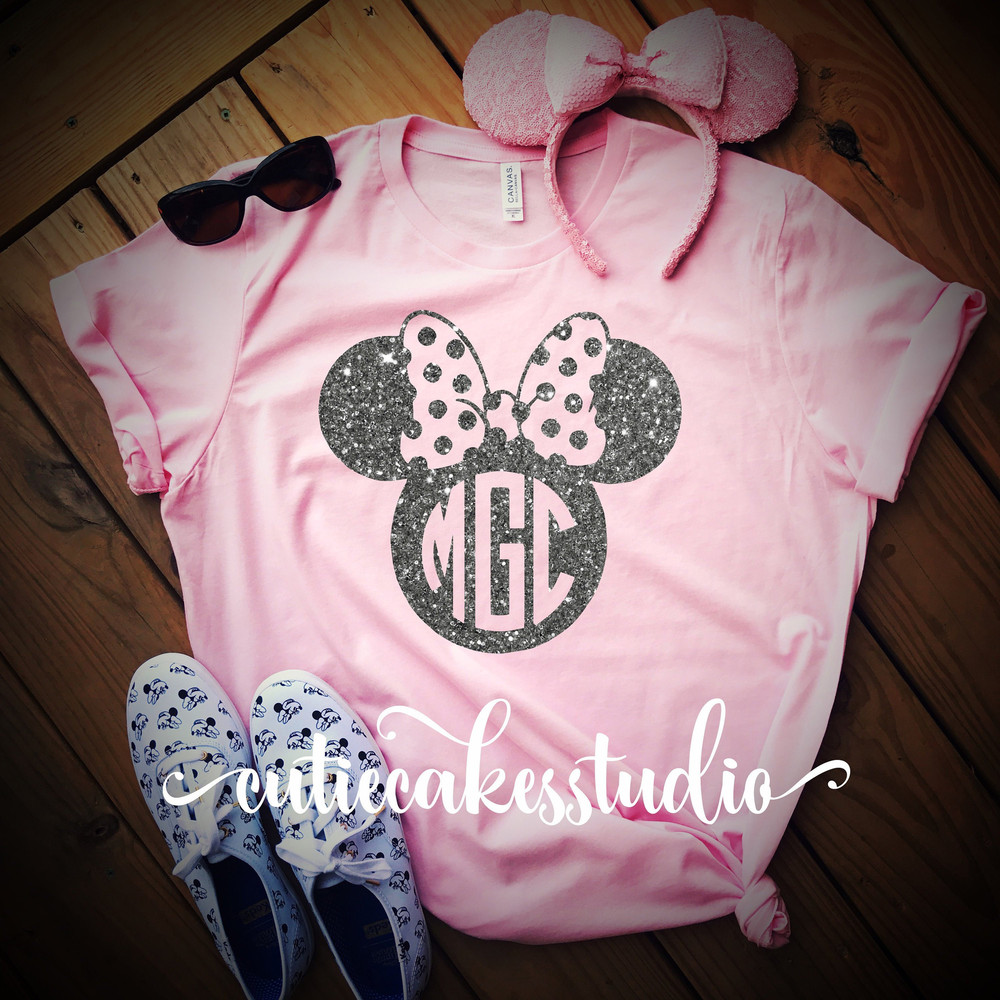millennial pink disney shirt mickey Racerback Tank top Disney Girl Ladies disney shirts for women purple potion ears minnie monogram - 1.jpg