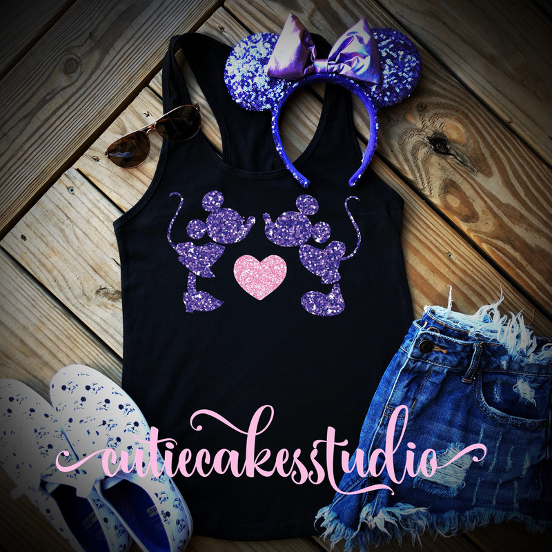 purple potion disney shirt mickey burnout Racerback Tank top Disney Girl Ladies disney shirts for women millennial ears kiss couple shirt - 1.jpg