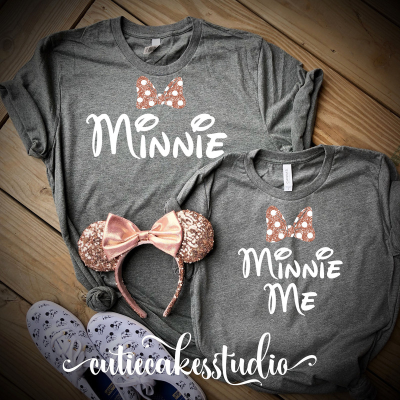rose gold disney shirt Racerback Tank top Disney Girl Ladies disney shirts for women purple potion ears disney Minnie Me shirt - 1.jpg