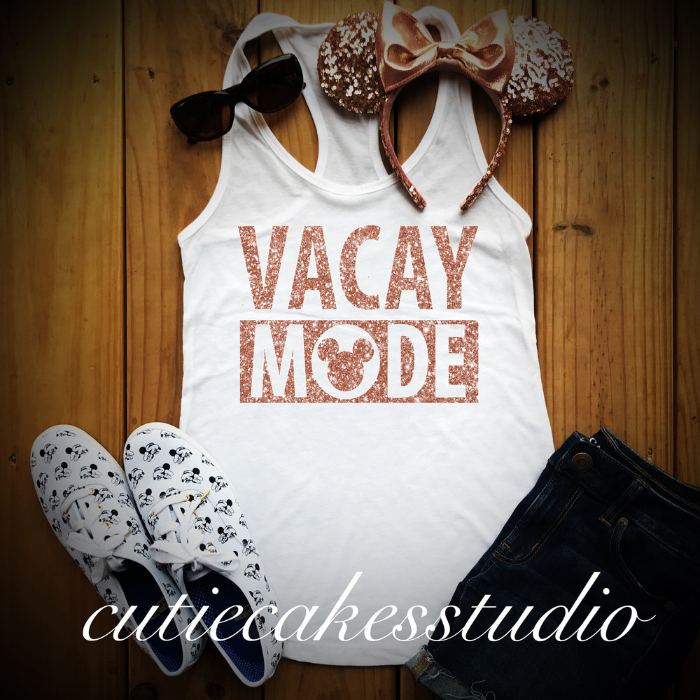 rose gold disney shirt Vacay mode shirt Tank top Disney Girl Ladies disney shirts for women purple potion ears disney best day ever shirt - 1.jpg