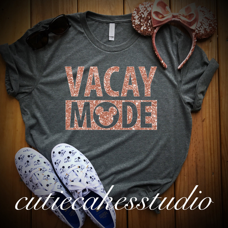 rose gold disney shirt Vacay mode shirt Tank top Disney Girl Ladies disney shirts for women purple potion ears disney best day ever shirt - 2.jpg