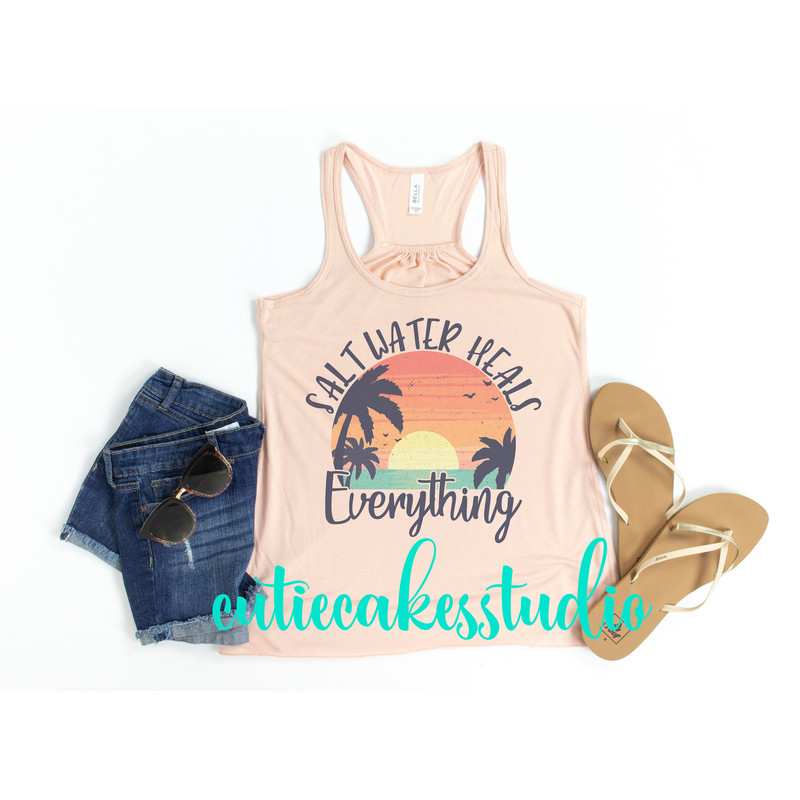 salt water heals everything shirt - beach shirt - beach shirts for women - retro beach shirt - beach sublimated faded vintage retro shirt - 7.jpg