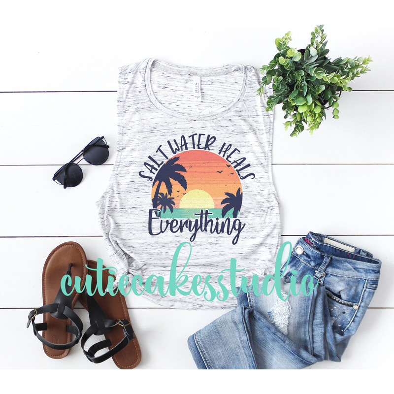 salt water heals everything shirt - beach shirt - beach shirts for women - retro beach shirt - beach sublimated faded vintage retro shirt - 9.jpg