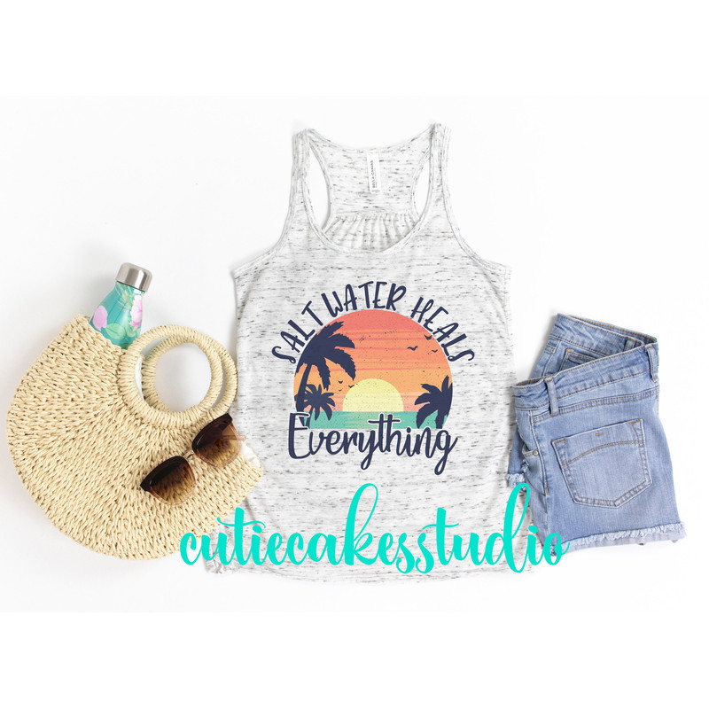 salt water heals everything shirt - beach shirt - beach shirts for women - retro beach shirt - beach sublimated faded vintage retro shirt - 6.jpg