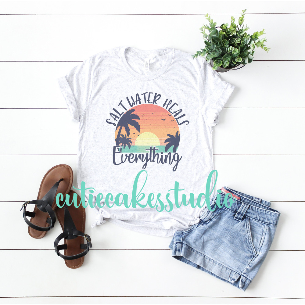 salt water heals everything shirt - beach shirt - beach shirts for women - retro beach shirt - beach sublimated faded vintage retro shirt - 8.jpg