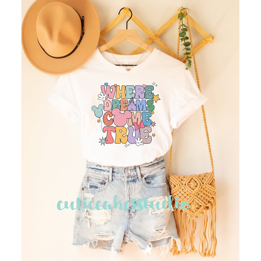 where dreams come true shirt - Disney shirt - Disney Vacation shirt - Disney castle shirt - disney sublimation shirt - disney magical shirt - 5.jpg