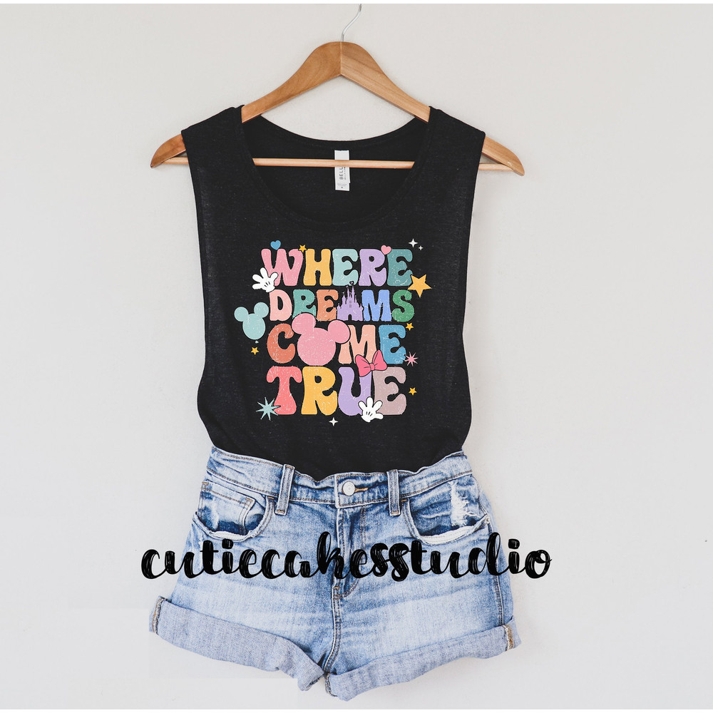 where dreams come true shirt - Disney shirt - Disney Vacation shirt - Disney castle shirt - disney sublimation shirt - disney magical shirt - 4.jpg