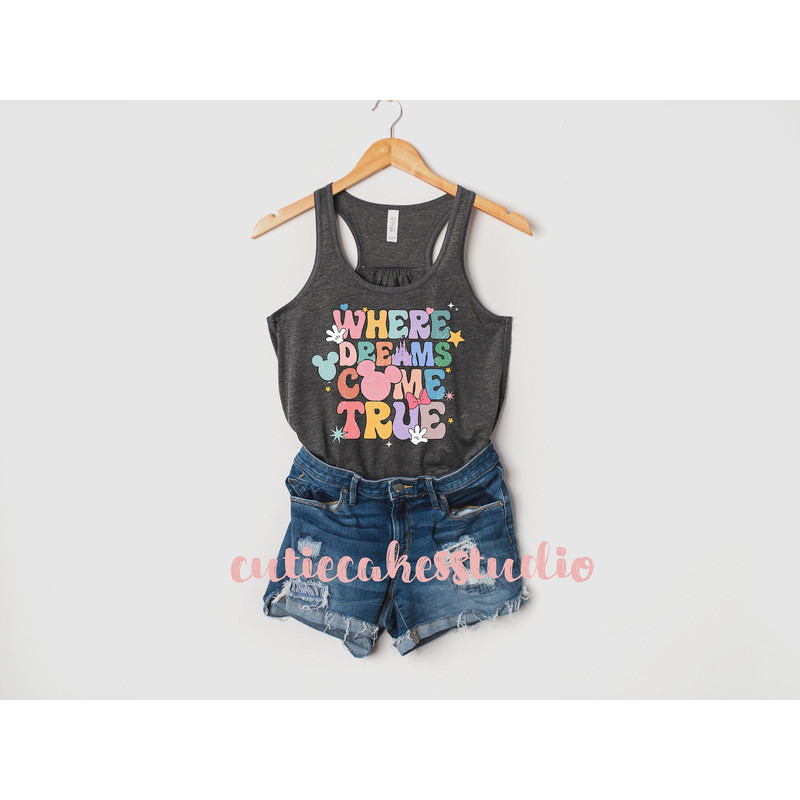 where dreams come true shirt - Disney shirt - Disney Vacation shirt - Disney castle shirt - disney sublimation shirt - disney magical shirt - 1.jpg