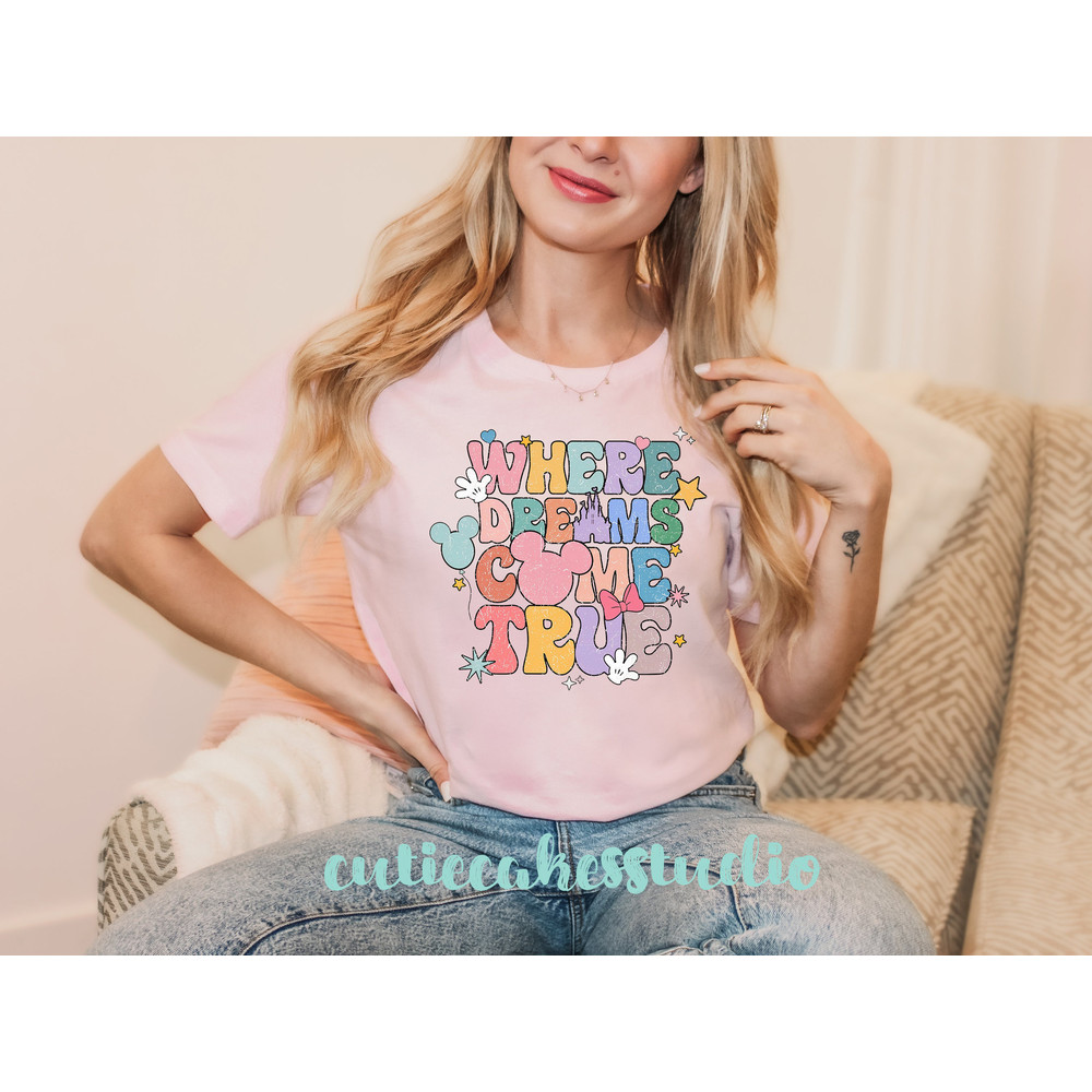 where dreams come true shirt - Disney shirt - Disney Vacation shirt - Disney castle shirt - disney sublimation shirt - disney magical shirt - 8.jpg