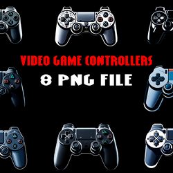 Sony Playstation Game Controller Digital File 8PNG Playstation Controller