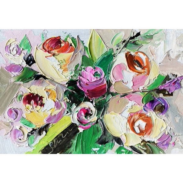 Копия rose oil painting flower original art -4.jpg