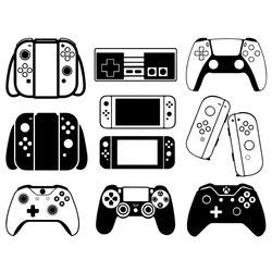 video game svg bundle, playstation svg, trending svg