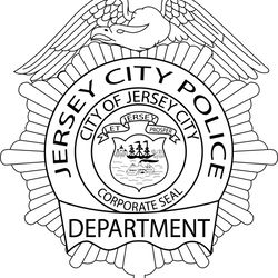 jersey city new jersey police department badge vector svg dxf eps png jpg file