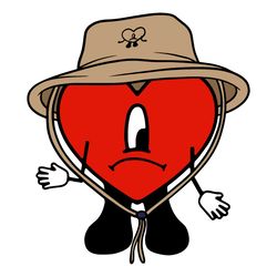 un verano sin ti valentines bad bunny svg