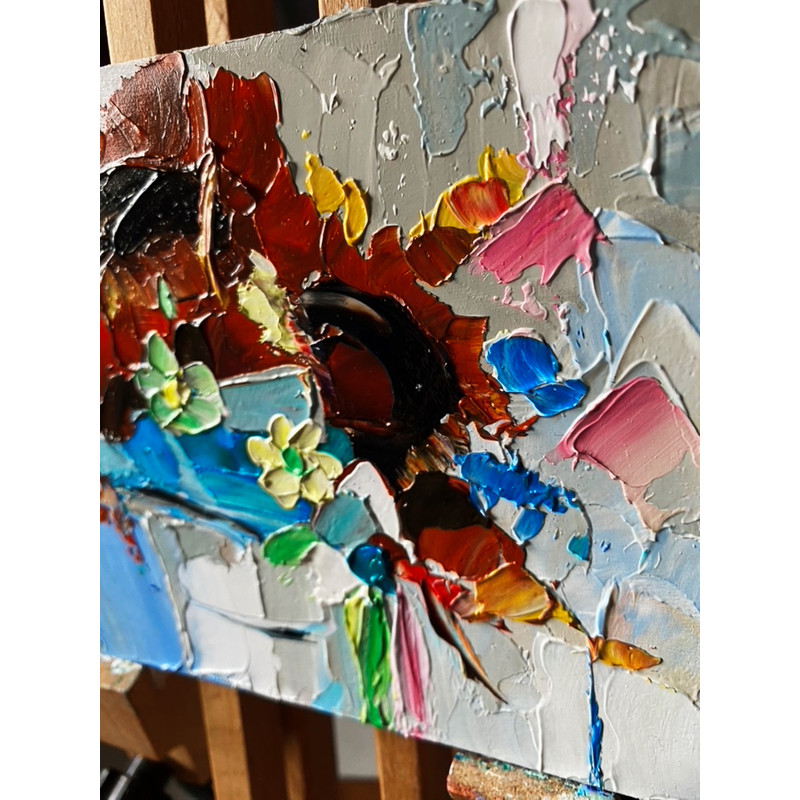 sunflower oil painting flower original art_ 4.jpg