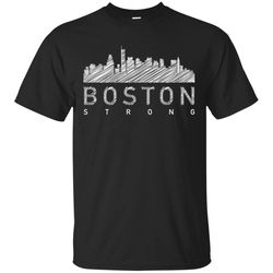 agr boston strong city skyline shirt