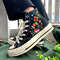 Custom Converse High TopsFlower ConverseMushroom ShoesEmbroidered Mushroom Flowers And The SkyEmbroidered Chuck Taylor 1970sGift Her - 3.jpg