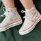Embroidered Converse Chuck Taylors 1970sCustom Converse Orange Tree Leaves Cover The Wedding Day And NameCustom Logo LeavesGift For Her - 4.jpg