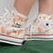 Embroidered Converse Chuck Taylors 1970sCustom Converse Orange Tree Leaves Cover The Wedding Day And NameCustom Logo LeavesGift For Her - 5.jpg