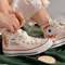 Embroidered ConverseBridal ConverseWedding NameFlower ConverseCustom Converse HighTops Orange RoseCustom Logo ConverseGift For Wedding - 5.jpg