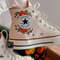 Embroidered ConverseBridal ConverseWedding NameFlower ConverseCustom Converse HighTops Orange RoseCustom Logo ConverseGift For Wedding - 7.jpg