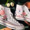 Embroidered ConverseConverse High Tops Custom PeonyPink Flower ConverseCustom Logo FlowersEmbroidered Sneakers - 2.jpg
