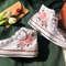 Embroidered ConverseConverse High Tops Custom PeonyPink Flower ConverseCustom Logo FlowersEmbroidered Sneakers - 5.jpg