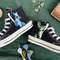 Embroidered ConverseCustom Kawaii CatEmbroidered Converse High Tops Cat Embroidery ArtCustom Blue CatCustom Logo ConverseCat Gift - 3.jpg