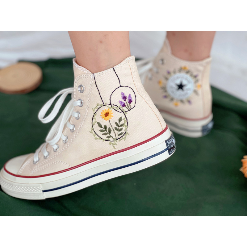 Embroidered ConverseWedding ConverseConverse Embroidered Lavender And SunflowerCustom Wedding LightsCustom Logo FlowerLavender Gifts - 7.jpg