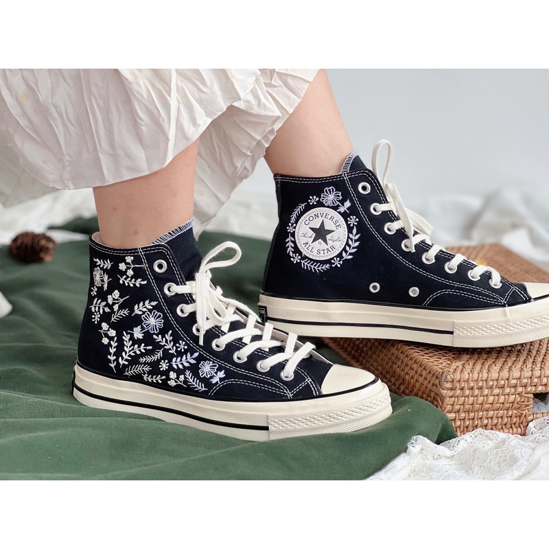 Floral ConverseEmbroidered ConverseCustom Converse Flower And Leaf PatternEmbroidered LogoEmbroidered Flowers - 6.jpg